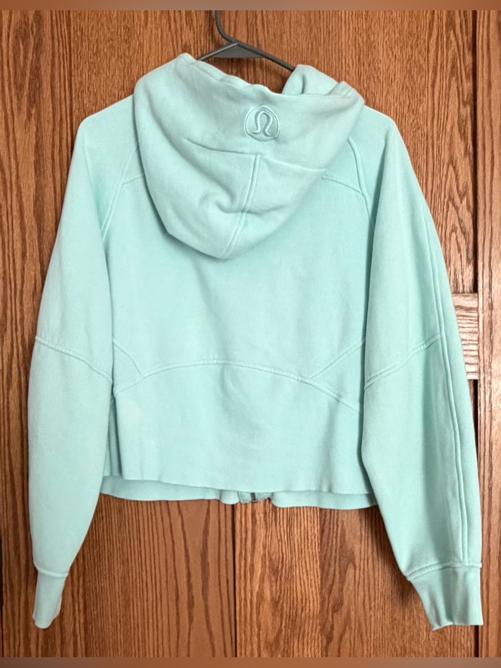 lululemon athletica Light Mint Aqua Zip-Up Hoodie - Picture 2 of 5